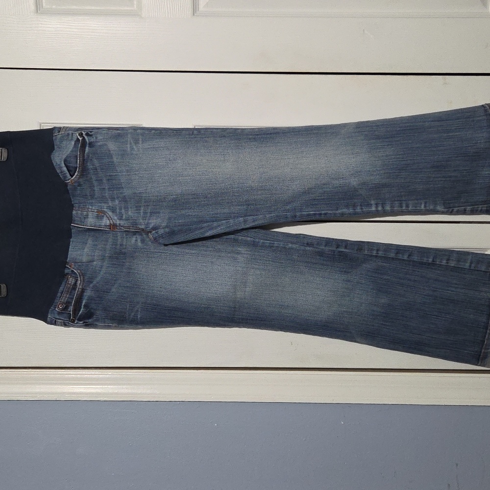 Motherhood Maternity Flare Jeans Medium Petite